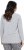 Ulla Popken Magic Feeling Long Sleeve Graphic Tee Light Grey Melange - T-shirt stampate da donna - 