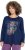 Ulla Popken Inverted Seam Long Sleeve Graphic Tee Ink Blue - T-shirt - 