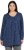 Ulla Popken Pleated Confetti Print Long Sleeve Tee Ink Blue - T-shirt stampate da donna - 