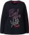 Ulla Popken Motivational Graphic Long Sleeve Tee Black - T-shirt stampate da donna - 