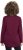Ulla Popken Your Story Sequined Long Sleeve Tunic Tee Dark Ruby - T-shirt stampate da donna - 