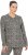 Ulla Popken Leopard Print Long Sleeve Ski Tee Black - T-shirt stampate da donna - 