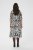 Kaffe Curve Alia Shirt Dress Black Chalk Animal - Vestiti midi - 