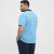 North Latitude Polo Pique Printed Turquoise - Polo - Polo Uomo Taglie Forti