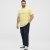 North Latitude T-Shirt Printed Short Sleeve Yellow - Magliette - Magliette Uomo Taglie Forti