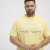 North Latitude T-Shirt Printed Short Sleeve Yellow - Magliette - Magliette Uomo Taglie Forti