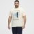 North Latitude T-shirt Printed Short Sleeve Off-White - Magliette - Magliette Uomo Taglie Forti