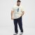 North Latitude T-shirt Printed Short Sleeve Off-White - Magliette - Magliette Uomo Taglie Forti