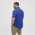 North Latitude Shirt Linen Cotton Short Sleeve Blue - Camicie - Camicie Taglie Forti Uomo