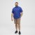 North Latitude Shirt Linen Cotton Short Sleeve Blue - Camicie - Camicie Taglie Forti Uomo