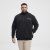 North Latitude Sweatshirt Cardigan Black - Felpe & felpe con cappuccio - Felpe & Felpe con Cappuccio Uomo Taglie Forti