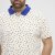 North Latitude Polo Pique Printed Off-White - Polo - Polo Uomo Taglie Forti