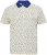 North Latitude Polo Pique Printed Off-White - Polo - Polo Uomo Taglie Forti