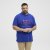 North Latitude Polo Pique Print Short Sleeve Cobalt Blue - Polo - Polo Uomo Taglie Forti