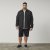 North Latitude 61106 Overshirt Stile Completo Con Zip Intera Nero - Giubbotti - Giubbotti Uomo Taglie Forti