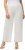 Ulla Popken Layered Chiffon Wide Leg Pants White - Jeans & Pantaloni Donna Taglie Comode – Plus Size - 