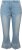 Ulla Popken Cropped Flared Eyelet Jeans Light Blue - Jeans & Pantaloni Donna Taglie Comode – Plus Size - 