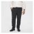 North Latitude Dress Pants Elastic Waist Dark Grey Melange - Pantaloni - Pantaloni Uomo Taglie Forti