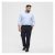 North Latitude Dress Pants Elastic Waist Navy Blue - Pantaloni - Pantaloni Uomo Taglie Forti