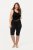 Ulla Popken Stretch Knit Bike Shorts Black - Ulla Popken - Abbigliamento Taglie Forti Ulla Popken