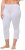 Ulla Popken Basic Stretch Knit Capris White - Jeans & Pantaloni Donna Taglie Comode – Plus Size - Jeans e Pantaloni Donna, EU 42-70