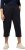 Ulla Popken Pull On Knit Elastic Waist Pocket Crop Pants Blue - Jeans & Pantaloni Donna Taglie Comode – Plus Size - Jeans e Pantaloni Donna, EU 42-70