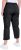 Ulla Popken Roll Tab Hem Stretch Cargo Pants Black - Jeans & Pantaloni Donna Taglie Comode – Plus Size - Jeans e Pantaloni Donna, EU 42-70
