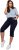 Ulla Popken Roll Tab Hem Stretch Cargo Pants Navy - Jeans & Pantaloni Donna Taglie Comode – Plus Size - Jeans e Pantaloni Donna, EU 42-70
