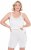 Ulla Popken Lace Hem Stretch Viscose Knit Bicycle Length Lounge Shorts White - Jeans & Pantaloni Donna Taglie Comode – Plus Size - 