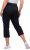 Ulla Popken Mony Stretch Capri Pants Navy - Jeans & Pantaloni Donna Taglie Comode – Plus Size - 