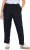 Ulla Popken Wide Leg Ruby Fit Stretch Chino Pants Navy - Jeans & Pantaloni Donna Taglie Comode – Plus Size - 
