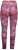 Ulla Popken Graphic Print Recycled Polyester Quick Dry Stretch Leggings Red - Jeans & Pantaloni Donna Taglie Comode – Plus Size - 
