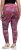 Ulla Popken Graphic Print Recycled Polyester Quick Dry Stretch Leggings Red - Jeans & Pantaloni Donna Taglie Comode – Plus Size - 