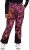 Ulla Popken Hyprar Rose Print Fully Lined Ski Pants Orange - Jeans & Pantaloni Donna Taglie Comode – Plus Size - Jeans e Pantaloni Donna, EU 42-70