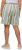 Ulla Popken Striped Wide Leg Elastic Waistband Shorts White - Jeans & Pantaloni Donna Taglie Comode – Plus Size - 