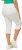 Ulla Popken Basic Capri Sarah Fit Jeans Snow White - Jeans & Pantaloni Donna Taglie Comode – Plus Size - 