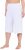 Ulla Popken Wide Leg Flared Bermuda Shorts White - Jeans & Pantaloni Donna Taglie Comode – Plus Size - 