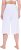 Ulla Popken Wide Leg Flared Bermuda Shorts White - Jeans & Pantaloni Donna Taglie Comode – Plus Size - 