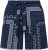 Ulla Popken Paisley Pull On Shorts Blue - Jeans & Pantaloni Donna Taglie Comode – Plus Size - Jeans e Pantaloni Donna, EU 42-70