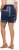 Ulla Popken Paisley Pull On Shorts Blue - Jeans & Pantaloni Donna Taglie Comode – Plus Size - Jeans e Pantaloni Donna, EU 42-70