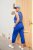 Ulla Popken Cropped Ruby Fit Pants Blue - Jeans & Pantaloni Donna Taglie Comode – Plus Size - 