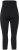 Ulla Popken Cropped High Waisted Leggings Black - Jeans & Pantaloni Donna Taglie Comode – Plus Size - 