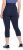 Ulla Popken Cropped High Waisted Leggings Navy - Jeans & Pantaloni Donna Taglie Comode – Plus Size - Jeans e Pantaloni Donna, EU 42-70