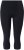 Ulla Popken Cropped Sports Leggings Black - Jeans & Pantaloni Donna Taglie Comode – Plus Size - Jeans e Pantaloni Donna, EU 42-70