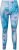 Ulla Popken Marble Ski Leggings Blue - Jeans & Pantaloni Donna Taglie Comode – Plus Size - 