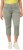 Ulla Popken Cropped Stretch Fit Mony Pants Light Moss Green - Jeans & Pantaloni Donna Taglie Comode – Plus Size - 