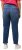 Ulla Popken Rhinestone Detail Stretch Fit Skinny Jeans Blue Denim - Jeans & Pantaloni Donna Taglie Comode – Plus Size - 