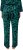 Ulla Popken Palm Leaf Print Elastic Waist Pants Navy - Jeans & Pantaloni Donna Taglie Comode – Plus Size - 