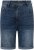 Ulla Popken Palm Print Denim Bermuda Shorts Blue Denim - Jeans & Pantaloni Donna Taglie Comode – Plus Size - 