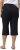Ulla Popken Cropped Linen Blend Elastic Waist Pants Navy - Jeans & Pantaloni Donna Taglie Comode – Plus Size - 
